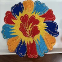 Appliques brodées en strass à thermocoller pour vêtements DIY