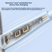 Nuevo Cable de Datos USB-C a USB-C de Carga Rápida, Material Ecológico TPE, para Teléfonos 8-14, Carga Rápida PD de 20W
