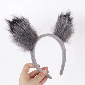 Halloween Grappig Feest Hoofdband <span class=keywords><strong>Wolf</strong></span> Kostuum Jurk Up Halloween <span class=keywords><strong>Wolf</strong></span> Staart En Oren Set Kostuum Accessoires Voor Kinderen - Product Image 6