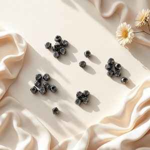 Perles carrées plaquées or à coupe diamant 4 mm pour accessoires de bijoux DIY - Guangzhou Lisheng Jewelry Store - Product Image 4