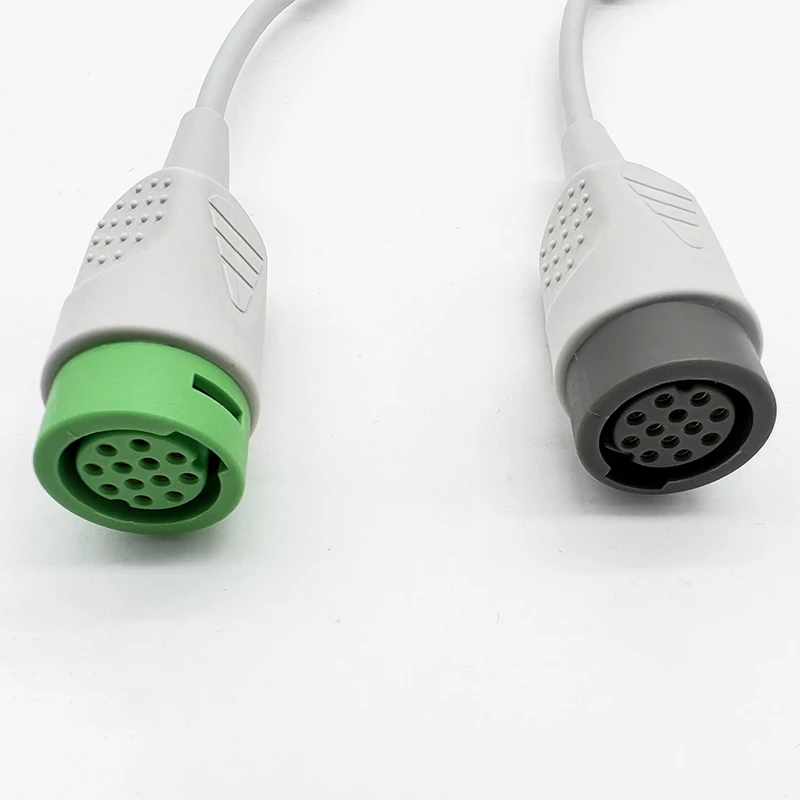 GE Critikon Dinamap Carescape Double dual ECG adapter Cable