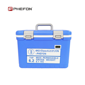 Boîte isotherme durable UN3373 avec 24 heures de maintien au froid et une biosécurité de classe A de 95 <span class=keywords><strong>kPa</strong></span> pour le transport sécurisé d'échantillons biologiques - Product Image 2