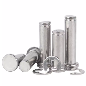 Goupilles cylindriques rainurées en alliage de zinc et acier inoxydable de haute qualité, 2mm, <span class=keywords><strong>4mm</strong></span>, 6mm, goupilles de positionnement, goupilles à clip E - Product Image 1