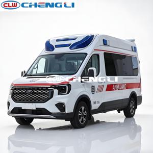 Ambulancia Médica Ford Transit T8 de Distancia Entre Ejes Larga para Rescate de Emergencia y Transporte de Pacientes - Product Image 1