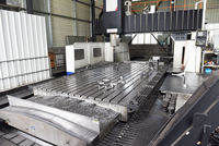 Fraiseuse à portique CNC robuste à double colonne pour moules de grande taille et pièces en acier, pour tôles d'aluminium et estampage métallique