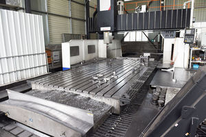 Fraiseuse à portique CNC robuste à double colonne pour moules de grande taille et pièces en acier, pour tôles d'aluminium et estampage métallique - Product Image 5