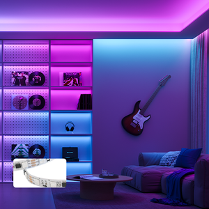 24 볼트 프로그래밍 스트립 조명 RGB 스트립 조명 <span class=keywords><strong>5</strong></span> 미터 5050 주소 지정 RGB Led 스트립 - Product Image 6