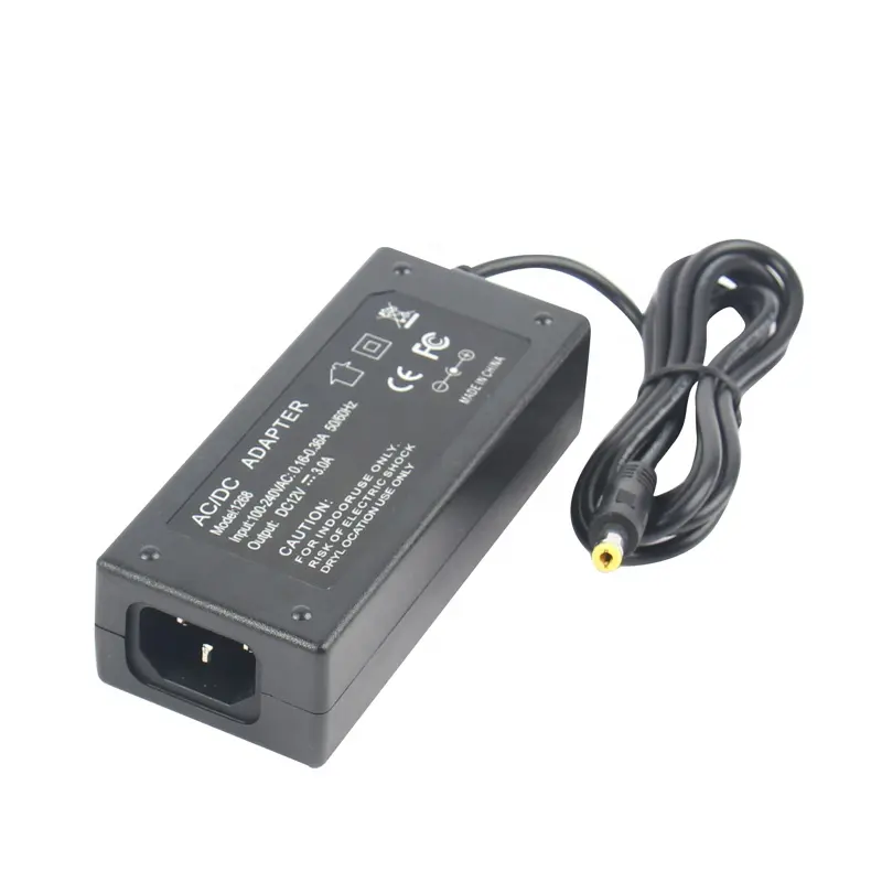 Mini Laptop power supply 12V 3A 36W  12V3A desktop AC/DC adapter for laptop charger