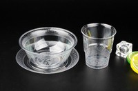 Panneau en plastique écologique de feuille transparente de PLA pour imprimer des étiquettes et des vitrines d'affichage