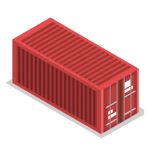 Swwls khuyến mại chất lượng tốt 40hq vận chuyển container rỗng container khô để Ireland