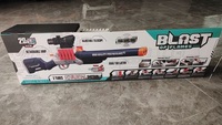 Escopeta de Juguete de Doble Cañón con Expulsión de Cartuchos, Pistola de Balas Blandas de Doble Cañón, Escopeta de Juguete de Carga Manual para Niños