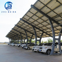 Système d'installation de carport solaire photovoltaïque le plus vendu, structure de carport solaire de haute qualité, installation facile