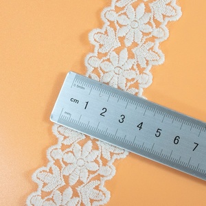 Pizzo bianco solubile in acqua per tende da divano in pizzo - Product Image 5