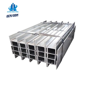 Laminado en caliente 100x100mm H Beam I Beam Q235B Q345E 16Mn Canal Durable Estructura anticorrosión Acero para almacén ASTM A36 - Product Image 1