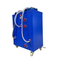 Mesin Filter Oli Portabel Baru 30 L/Jam Pemurni Oli Mesin 220V Peralatan Daur Ulang Oli Bekas untuk Perbaikan Mobil