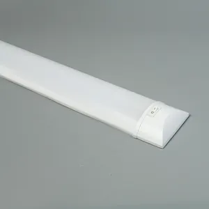 EU Standard led batten light with switch 600mm 1200mm linear tube lighting fixture china supplier
