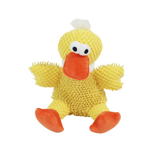 Juguete de peluche para perros, pato chirriante, masticable y duradero para cachorros y perros - Product Image 5
