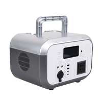 Batterie de stockage portable LifePO4 600W à vente chaude, personnalisable avec lampe de poche, câble de branchement pour climatiseurs, pompes à eau