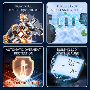 Inflador de Neumáticos Portátil VOLCANO para Camionetas, Bicicletas y Vehículos 4x4, Resistente, Modelo 2026 - Product Image 3