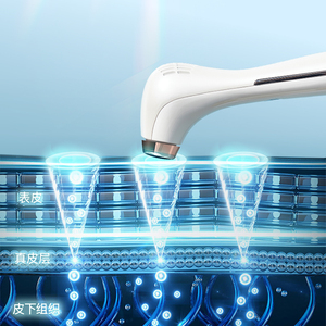 <span class=keywords><strong>Mini</strong></span> pistola de masaje 2025, círculo oscuro fresco, elimina la vibración, instrumento de belleza para ojos, masajeador de ojos frío y caliente