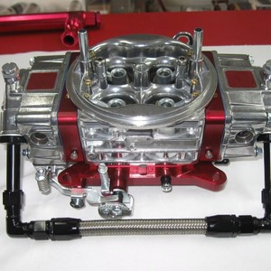 Kit de tuyauterie de carburateur double rail Auso-Racing AN8 AN6 pour carburateur Holley 4150 en alliage d'aluminium - Product Image 3