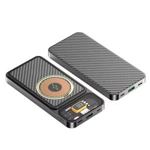 พาวเวอร์แบงค์แบบใสขนาด10000มิลลิแอมป์ต่อชั่วโมงชาร์จแบตแบบแม่เหล็กสำหรับ <span class=keywords><strong>iPhone</strong></span> <span class=keywords><strong>14</strong></span>สินค้าใหม่2023 - Product Image 2