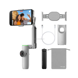 2024 Insta360 akış Pro 3 eksenli gimbal sabitleyici telefon, tek dokunuşla eşleştirme, dahili Selfie sopa ve Tripod izleme halka ışık - Product Image 1