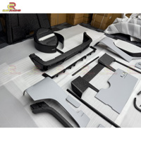 Kit de carrosserie en fibre de carbone forgé de style MSY pour Mercedes Benz Classe G W465 G63 G500 G580 2025 Spoiler Fender Flare Bonnet Grille