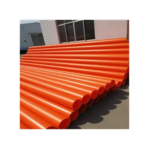 110mm Buried Type Thin Walled Plastic Mpp Top Pipe Drag Tube for High Voltage Electricity