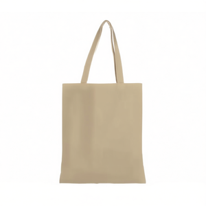 Borsa tote in tela 34x40cm senza cerniera, in cotone semplice, per uso quotidiano - Product Image 2