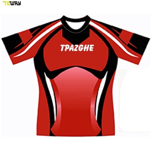 เสื้อรักบี้สำหรับฝึกซ้อมแบบขายส่ง พิมพ์ลายแบบซับลิเมชั่น - Product Image 5