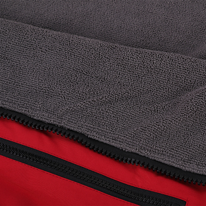 Bata de Cambio de Alta Calidad, Forrada de Felpa, Impermeable, Cortavientos, para Nadar en la <span class=keywords><strong>Playa</strong></span>, Mantiene el Calor - Product Image 2