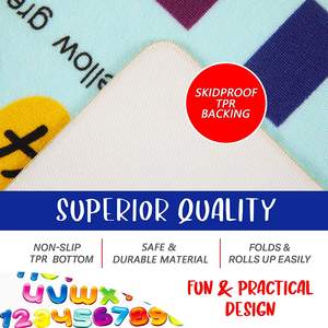 <span class=keywords><strong>Tapis</strong></span> de jeu éducatif en mousse pour enfants, <span class=keywords><strong>tapis</strong></span> d'activités de gym, <span class=keywords><strong>tapis</strong></span> doux et confortable pour l'apprentissage et le ramper des enfants - Product Image 5