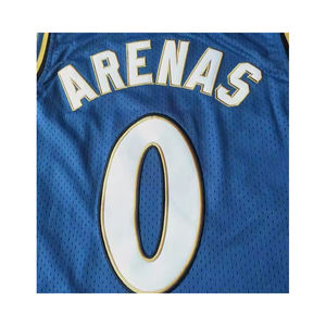 قميص كرة سلة جامعي أزرق داكن لفريق كوبر فليج بأفضل جودة مخيط جاهز للشحن بمقاسات كبيرة - Product Image 3