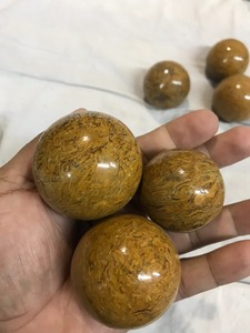 Esferas de Jaspe Natural Mariam, Bolas de Jaspe Sueltas, Piedras de Cristal Reiki Curativas Hechas a Mano para Meditación, Decoración, Joyería, Venta al por Mayor - Product Image 3