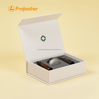 Boîte cadeau magnétique personnalisée avec logo, emballage pliable pour perruque de luxe en gros, boîte noire