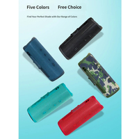 Haut-parleur portable sans fil étanche FL6 en tissu, son haute qualité, Bluetooth, USB, mini, pour fêtes, musique, karaoké, autonomie 5-10 heures