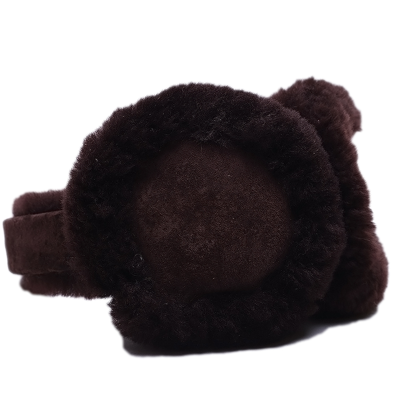 Warm fur Earmuffs Ladies Cashmere Winter Pure Color Outdoor Fur Earwarmer