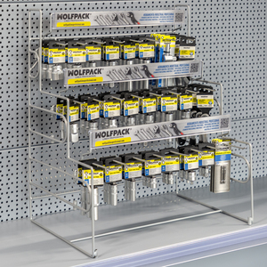 Espositore da appendere/da tavolo per utensili industriali, set completo da 72 pezzi (numero 1) - Product Image 1