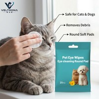VELTRONA Zachte Fruitgeurende Vliesdoekjes voor Katten - OEM Aangepaste Huisdierbenodigdheden voor Buitenlandse Handel