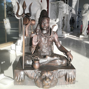 Estatuas <span class=keywords><strong>de</strong></span> Dioses Hindúes Religiosos Personalizadas, Estatua <span class=keywords><strong>de</strong></span> Bronce del <span class=keywords><strong>Dios</strong></span> Shiva, Escultura del <span class=keywords><strong>Dios</strong></span> Indio <span class=keywords><strong>de</strong></span> <span class=keywords><strong>la</strong></span> Destrucción - Product Image 6