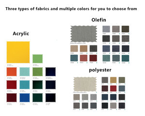 Hodon de gama alta personalizable Color sólido al aire libre para una sola persona protector solar impermeable extraíble lavable sofá asiento respaldo cojín - Product Image 5