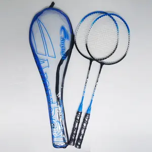 Model 308 Staal Badminton Racket Goede Kwaliteit Ijzeren Rackets Badminton Met Pvc Hoes Hot Seller Rackets Voor Badminton