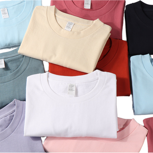 เสื้อยืดผ้าฝ้าย 100% น้ำหนัก 210 กรัม พิมพ์โลโก้ตามสั่ง ดีไซน์เรียบง่ายแบบยูนิเซ็กซ์ สี<span class=keywords><strong>ขาว</strong></span>ดำ ลายเรียบบนผ้าถัก ขายส่ง - Product Image 1