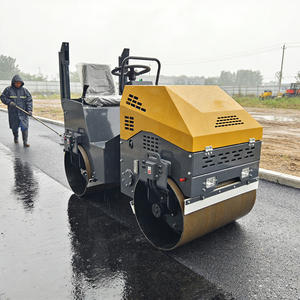 Rouleau vibratoire à double tambour LS15H pour remblai de fossés, entraînement hydraulique, Changfa, amplitude de 0,5 mm, diamètre du tambour de 530 mm, rotation courte - Product Image 5