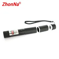 Pointeur laser puissant à mise au point réglable, pointeur laser vert 532 nm, projection de lumière, stylo de démonstration pour l'enseignement, chasse en plein air