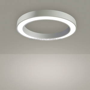 Khách sạn hiện đại tùy chỉnh kích thước màu đen nhà ở thay đổi độ sáng vòng tròn bề mặt gắn đèn Trần Tường <span class=keywords><strong>LED</strong></span> tròn tuyến tính Vòng bảng điều chỉnh ánh sáng - Product Image 4