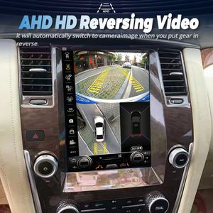 Écran Tesla 12,1 pouces, lecteur multimédia vidéo Android pour voiture, navigation GPS, autoradio stéréo, CarPlay sans fil pour Nissan Patrol Y62 2010 - Product Image 5