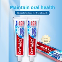 Dentifrice Menthe Fraîche Blanchissant Anti-Caries pour Dents Sensibles Usage Domestique OEM Personnalisé Vente en Gros Fabricants Rafraîchissant Chimique pour l'Hygiène Buccale