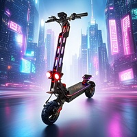 Trottinette électrique 48V 800W à moteur brushless, propulsion simple, alimentée par batterie, étanche, pour haut-parleur, autonomie 35-45 km, vitesse maximale